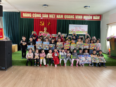 Chương trình Bé sáng tạo- sân chơi vui tươi bổ ích cho trẻ trường MN Nguyễn Trãi