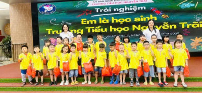 Hoạt động thăm quan trải nghiệm tại trường Tiểu học Nguyễn Trãi
